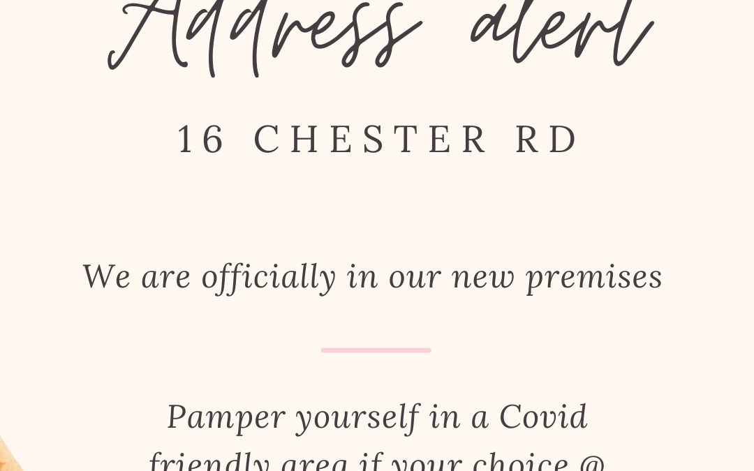 We have moved