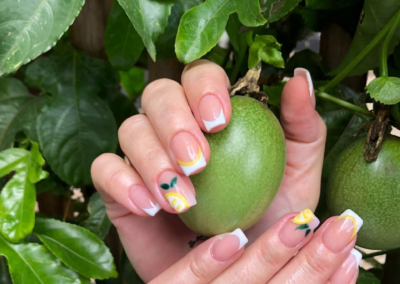 Aura skin care nail salon, Nail art