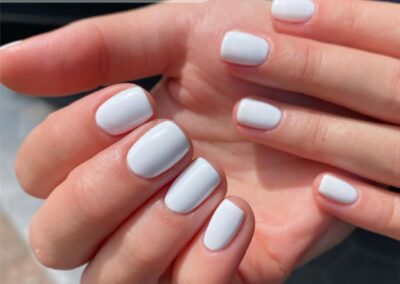 Shellac Nail salon work